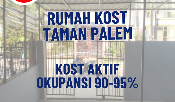Kost aktif Okupansi 90% di Taman Palem, Jakarta Barat