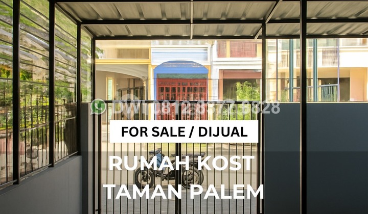 Dijual: Rumah Kost Aktif Full Penghuni di Taman Palem Lestari Jakarta Barat, Potensi Perluasan! Dijual: Rumah Kost Aktif Full Penghuni di Taman Palem Lestari Jakarta Barat, Potensi Perluasan!