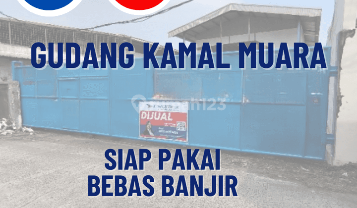 Gudang Rapi Siap Pakai di Kamal Muara, Jakarta Barat 1