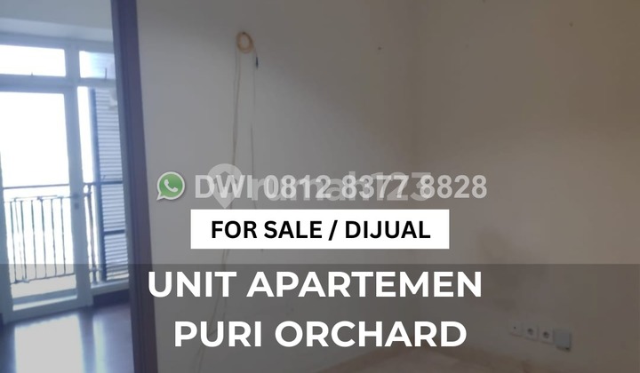 Dijual Apartemen Puri Orchard 1Br - View Pool - SHM bisa KPR