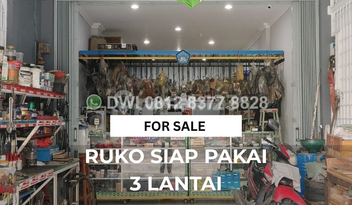 [Best Deal] Ruko Strategis 3 Lantai di Cengkareng - Pinggir Jalan Sekunder & Bebas Banjir!