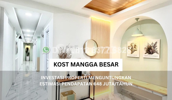 Rumah Kost Modern Hayam Wuruk Taman Sari - Selangkah ke MRT & Pusat Bisnis Jakarta Barat
