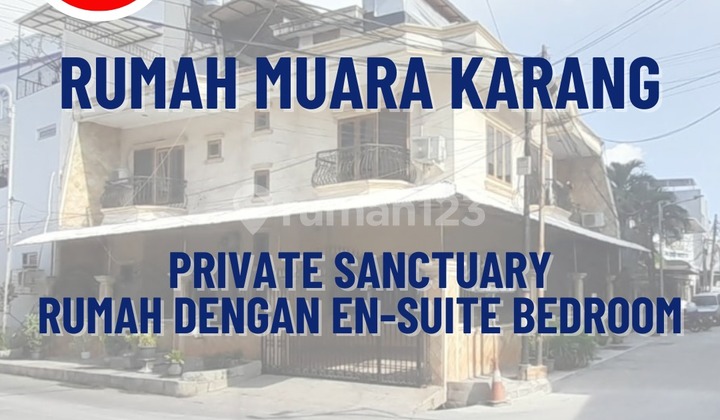 Private Sanctuary Rumah 3 Lantai dengan En-Suite Bedroom