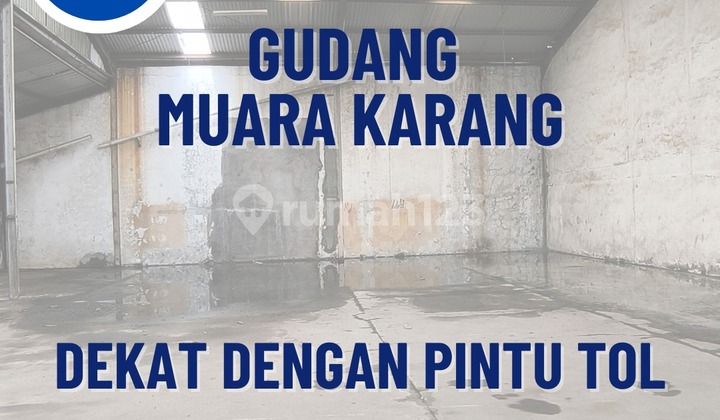 Gudang Hoek Strategis 2.880M2 di Muara Karang - Lokasi Premium & Akses Tol Cepat! Gudang Hoek Strategis 2.880M2 di Muara Karang - Lokasi Premium & Akses Tol Cepat!