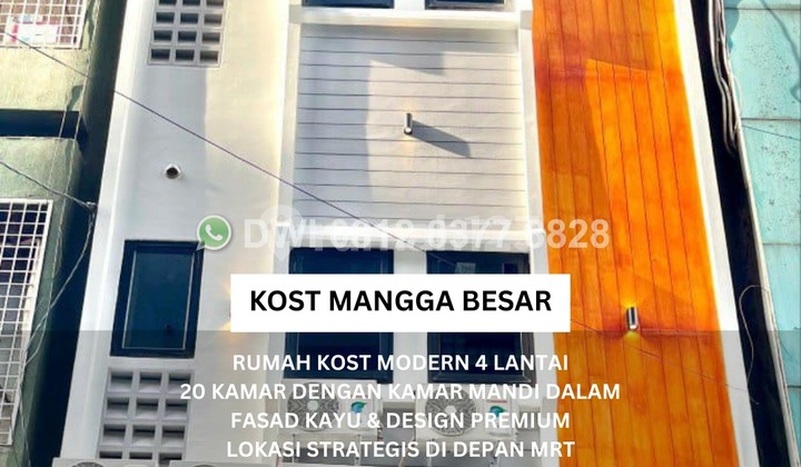 Modern Boarding House Hayam Wuruk Taman Sari - Steps to MRT & West Jakarta Business Center 2