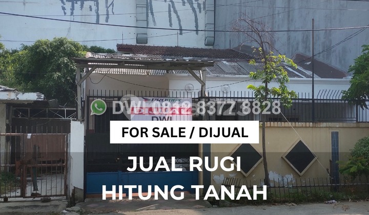 Investasi Emas! Jual Hitung Tanah di Pluit Murni - Posisi Ikonik, Harga Jauh di Bawah Pasar! 1