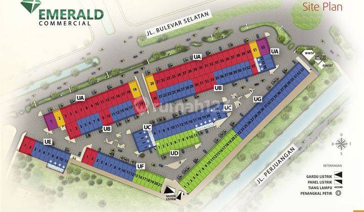 Ruko 4 Lantai di Emerald Commercial Summarecon Bekasi  1