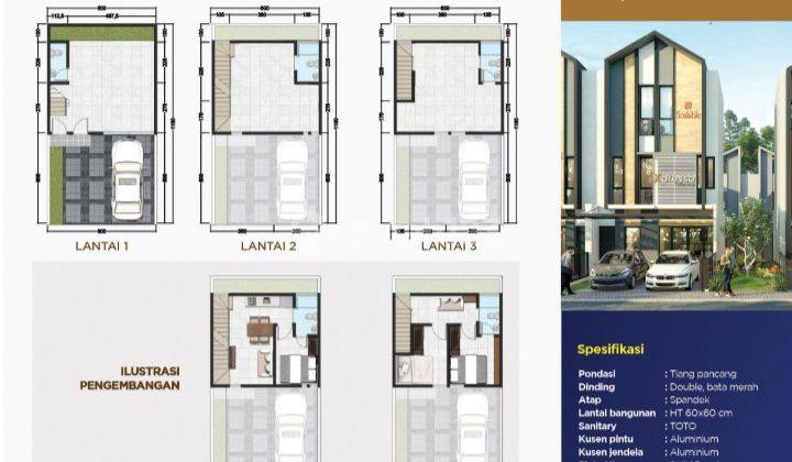 Ruko 3 Lantai Letak Di Boulevardnya Prima Harapan, Bekasi Utara 2