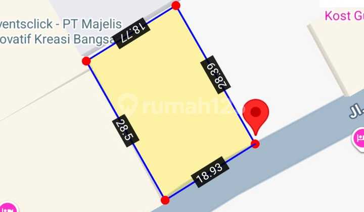 Dijual Tanah Cocok untuk Usaha Kos2an di Undip Tembalang 2