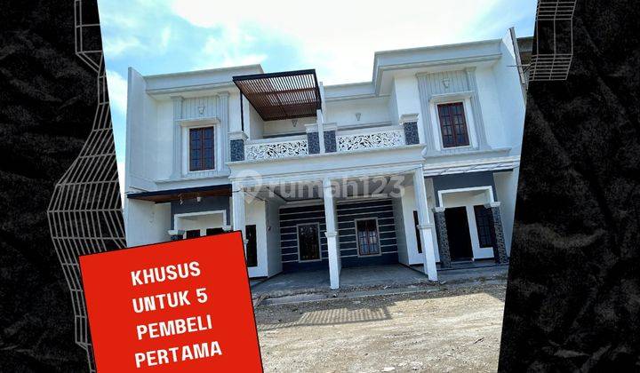 Rumah Mewah 2 Lantai Gaperta Medan  1