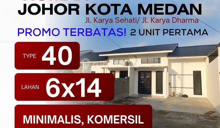 Rumah Jl. Karya Kasih Medan Johor 2