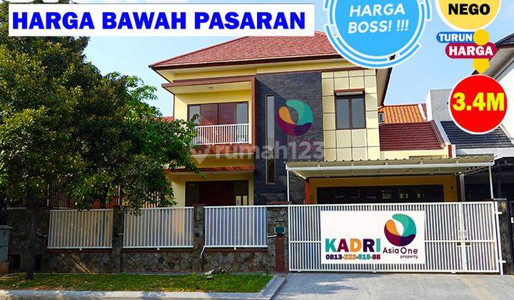 Jual Rumah, Rumah Dijual, Turun Harga , Rumah Siap Huni, Harapan Indah, Jalan Utama Mewah,bekasi 1