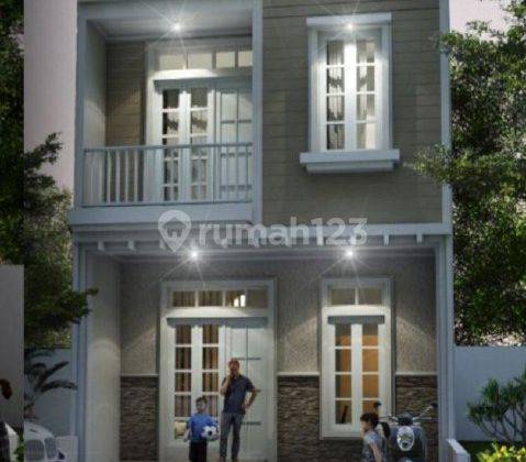 Rumah Baru American Style Murah di Cikunir Jaka Mulya Bekasi Sel 2