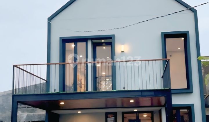 Rumah 2 Lantai Baru Scandinavia Murah di Bojong Sari Sawangan Kota Depok
