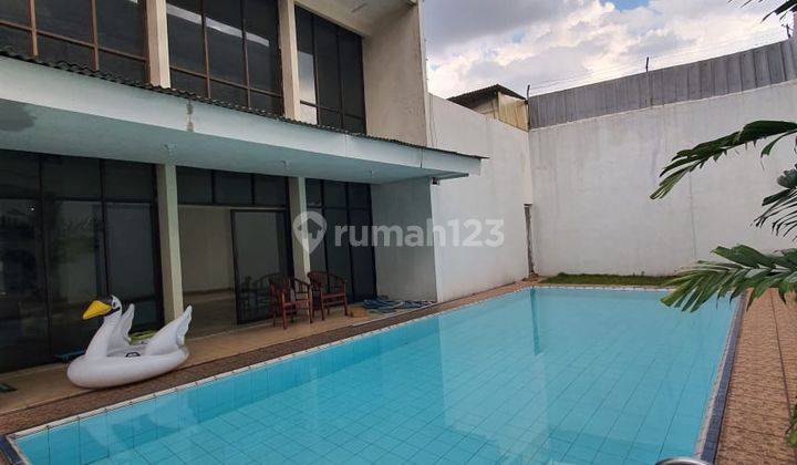 Rumah Clasik Mewah Luas Privat Pool di Bangka Kemang Jakarta Sel 2