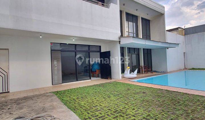 Rumah Clasik Mewah Luas Privat Pool di Bangka Kemang Jakarta Sel 1