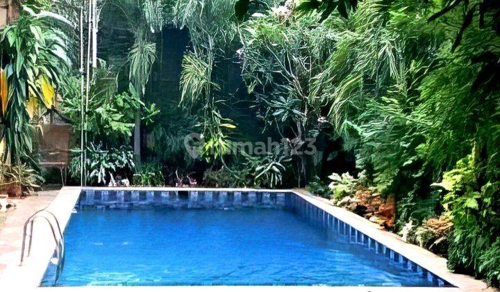 Rumah 2 Lantai Asri Swimming Pool di H Abu Cipete Jakarta Selatan 1