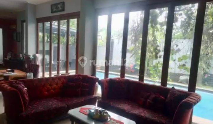 Rumah 2 Lantai Swimming Pool Semi Furnished di Lebak Bulus Jakarta Sel 2