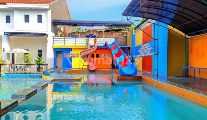 Kolam Renang dan Taman Bermain Anak di Rawa Kalong Gunung Sindur Bogor