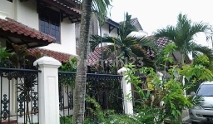 Two-story house in Ciputat complex.