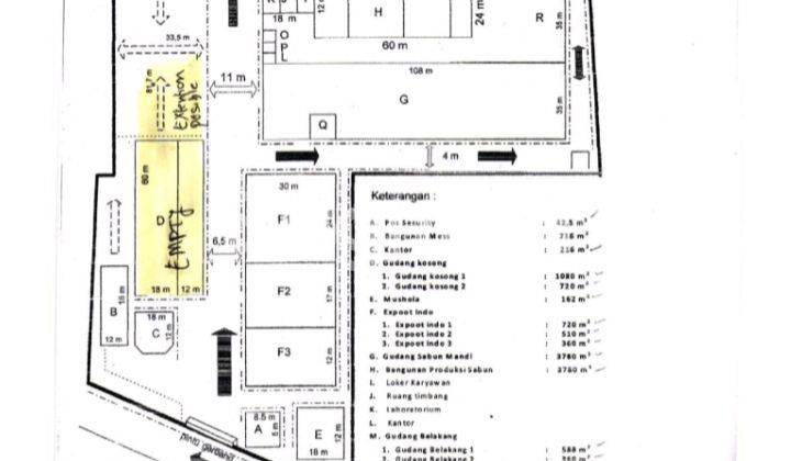 Dijual Pabrik Dan Gudang Strategis Di Cikokol, Kota Tanggerang 2