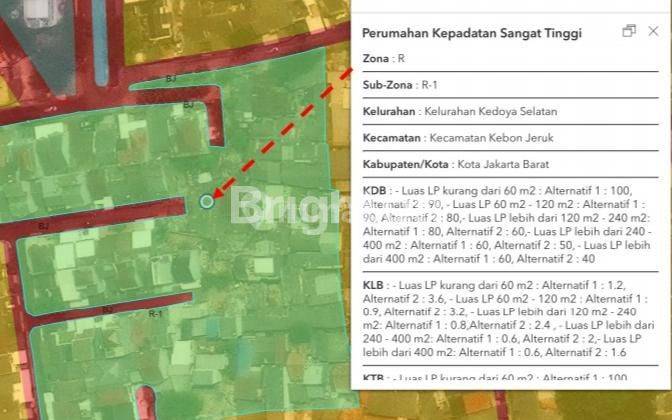 Tanah Di Komplek Perumahan Taman Ratu Indah Kebon Jeruk Jakarta Barat  2