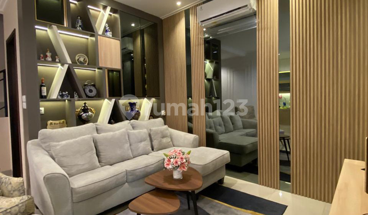 Rumah Full Furnish Rapi Pik2 Uk 8X12.5 3Kt Disewakan Tinggal Bawa Koper