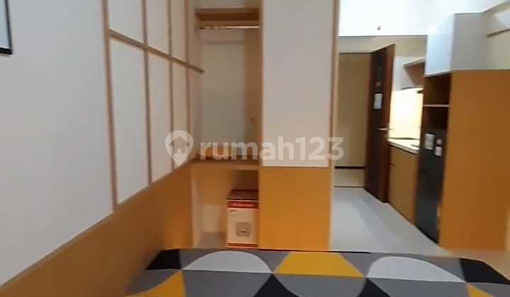 Disewakan Apartemen Gunawangsa Tidar Type 1Br+ Dijebol Jadi Studio Full Furnished Tower B Interior Model Japanese Lantai Rendah 2