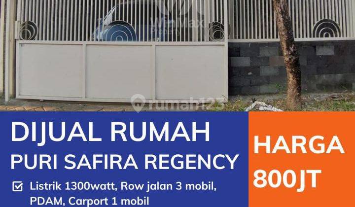 DIJUAL CEPAT RUMAH BARU SIAP HUNI DI PURI SAFIRA REGENCY MENGANTI GRESIK 2