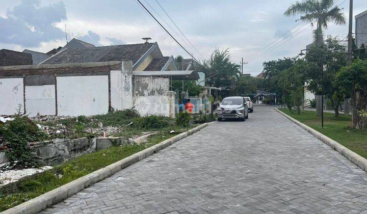 DIJUAL TANAH KAVLING DI GRIYO MAPAN UTARA WARU SIDOARJO, JALAN PAVING TINGGI (BEBAS BANJIR)  2