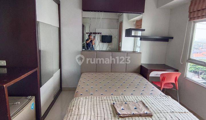 SIAP HUNI!! DIJUAL CEPAT APARTEMENT METROPOLIS TYPE STUDIO VIEW POOL FULLY FURNISHED LANTAI 9 1