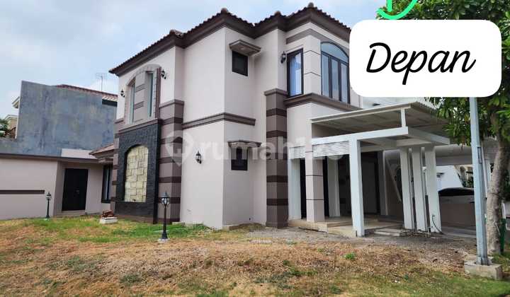 Dijual Rumah Murah, Bagus, Siap Huni. Rumah Hook 2 Lantai Lokasi Di Wisata Bukit Mas Surabaya Cluster Palais, Semi Furnish