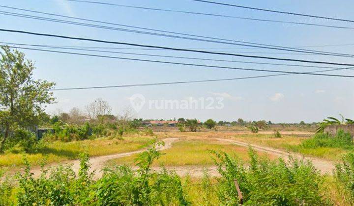 Termurahh, Lokasi Nol Jl. Raya!! Dijual Tanah Lokasi Di Raya Leker Rejo Gresik 1