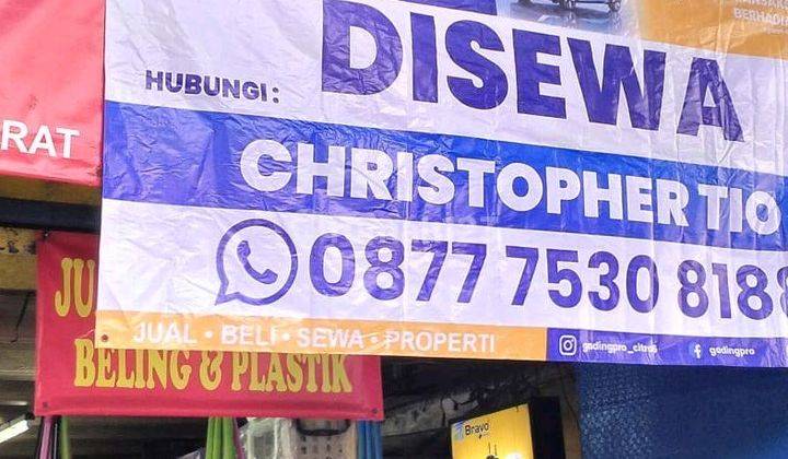Ruko Disewakan Di Jalan Perniagaan Dekat Glodok Pancoran 1