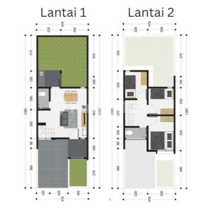 Rumah Baru 2 Lantai di Padalarang, 2 Menit ke Kcic & Tol 2