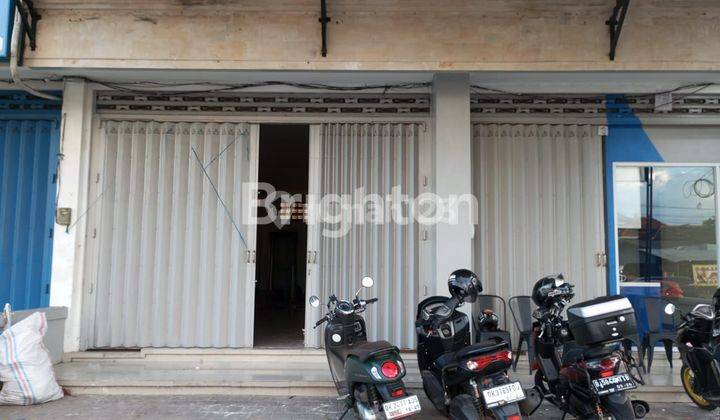 Ruko 1 lantai dipinggir jalan utama diarea yang komersial di dikawasan Jl Teuku Umar  1
