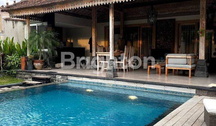 Villa model joglo At Canggu Berawa dengan one gate system 2