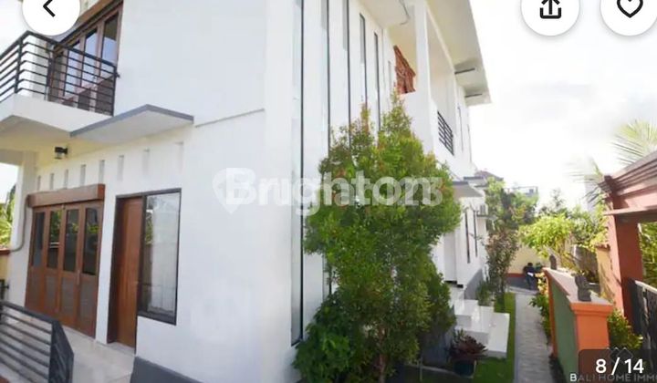 Rumah tinggal 2 lantai furnished view sawah dekat dengan beberapa wisata pantai diarea padonan Canggu