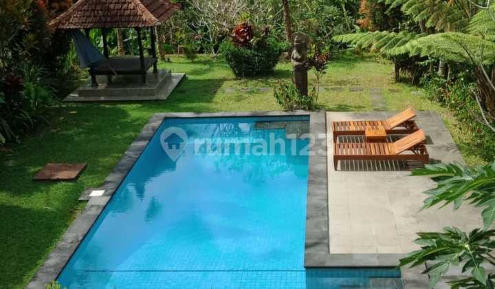 3 Bedroom Villa Fully Furnished, Jungle View With Private Pool & Garden in Ubud, Quiet and Comfortable Environment Near Adventure Tourist Attractions Like Rafting and ATV 3 Bedroom Villa Fully Furnished, Jungle View With Private Pool & Garden in Ubud, Quiet and Comfortable Environment Near Adventure Tourist Attractions Like Rafting and ATV