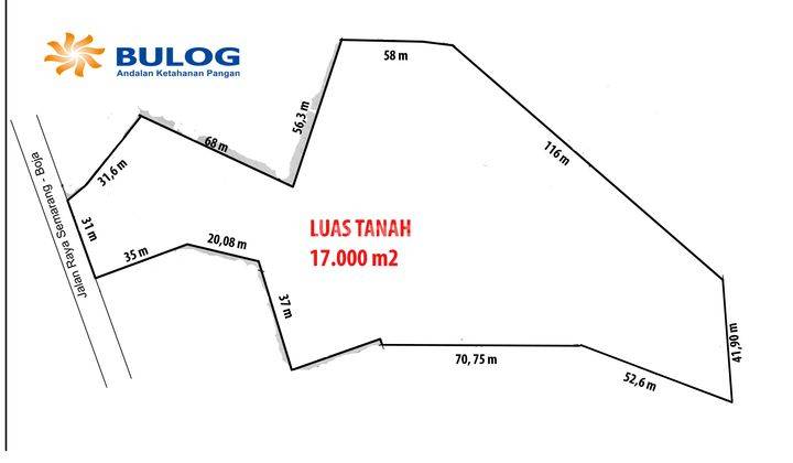 Tanah Lahan Kosong di Jalan Prof Dr Hamka Ngaliyan Semarang Barat Sangat Strategis 1