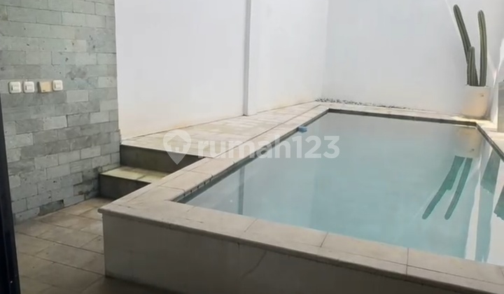 Rumah Cantik Di Banjar Wijaya 4 Lantai Furnished Ada Kolam Renang