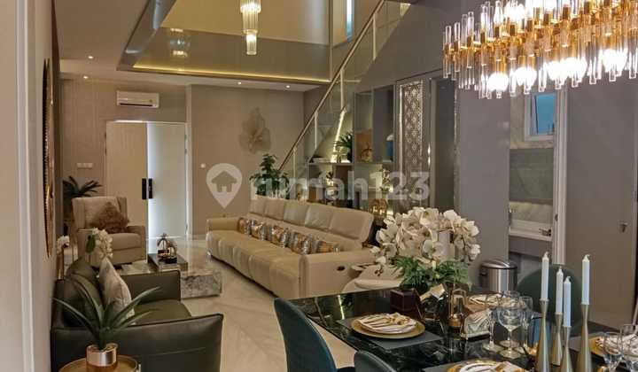 Luxury Furnished House in Gading Serpong, Good Location, Ready to Move In