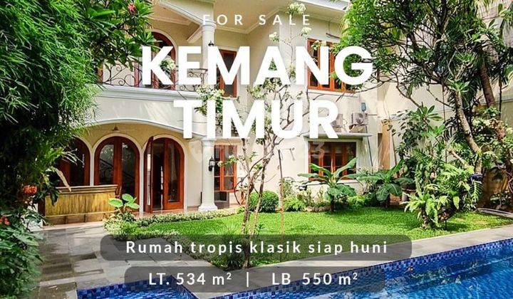 Nego Rumah Bagus Furnished Kemang Jakarta Selatan SHM  1