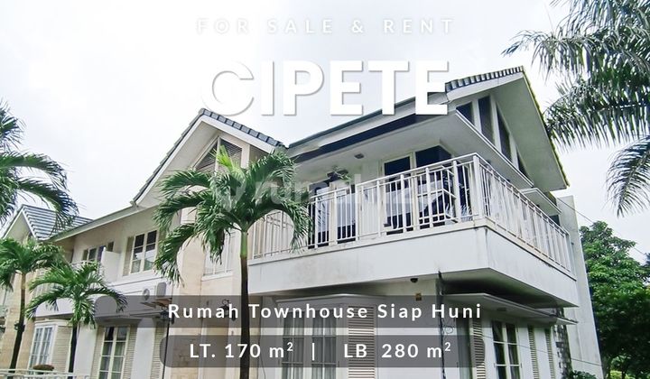 Nego Rumah Townhouse American Style Cipete Jakarta Selatan 2