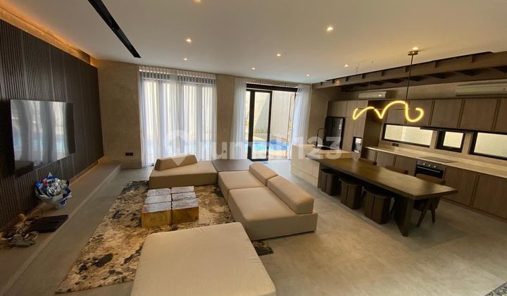 New House Tropical Minimalist Design Furnished Ampera Jakarta SHM 2