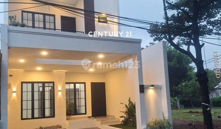 Rumah Baru Bangun Dari Kavling Cluster Kiwi Bintaro Jaya 1