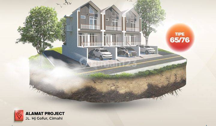 Ruko 2 Lantai Dengan Konsep Soho, Terletak di Kawasan Ramai  1