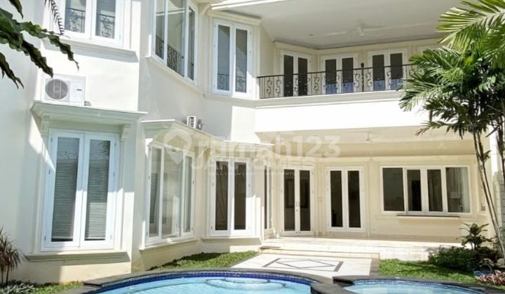 For Rent Elegant American Classic Style Residence in South Jakarta 2