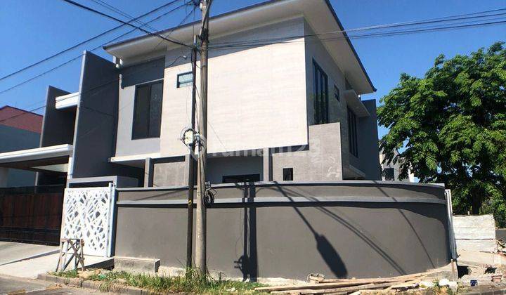 Dijual rumah baru gress hook jalan utama boulevard galaxi bumi permai / araya 2