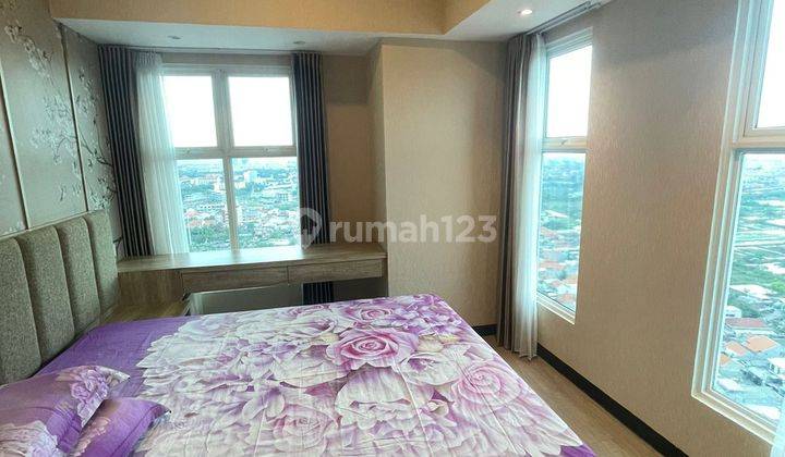 Apartemen Amor Pakuwon City Mall Mewah Murah, Unit Langka 2BR Corner Fully Furnished 2